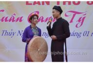 Huyện Thủy Nguyên tổ chức chung kết hội thi hát đúm lần thứ 8