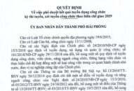Hải Phòng công bố kết quả tuyển dụng công chức kỳ thi tuyển, xét tuyển công chức theo biên chế giao 2019