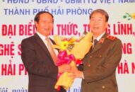 Tiếp xúc đại biểu trí thức, tướng lĩnh, báo chí, văn nghệ sỹ, doanh nhân, cựu cán bộ Hội đồng hương Hải Phòng tại Hà Nội