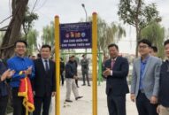 Khánh thành khu vui chơi, điểm đỗ xe công cộng và hạ tầng kỹ thuật khu vực hồ Lâm Tường