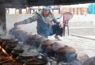 Ảnh, clip: Làng cá kho lớn nhất miền Bắc rực lửa dịp cận Tết