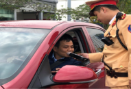 Cảnh sát giao thông duy trì lực lượng kiểm tra, xử lý vi phạm trong dịp Tết Nguyên đán Canh Tý 2020