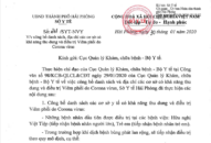 Công bố các cơ sở y tế có khả năng thu dung và điều trị viêm phổi do Corona virus