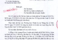 Thực hiện tổ chức bắn pháo hoa Tết Canh Tý an toàn, hiệu quả, tiết kiệm