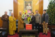 Ban Trị sự Giáo hội Phật giáo Việt Nam thành phố Hải Phòng thăm, chúc mừng UBND thành phố nhân dịp Tết Nguyên đán 2020