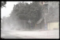 Thi công đường Lê Thánh Tông không an toàn