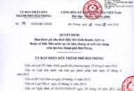 Ban hành giá cho thuê diện tích kinh doanh, dịch vụ thuộc sở hữu Nhà nước tại các khu chung cư mới xây dựng