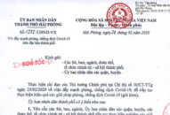 Kiên quyết ngăn chặn dịch Covid-19, không để xảy ra trên địa bàn thành phố