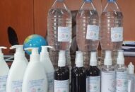 Trường Đại học Hàng hải Việt Nam: Sản xuất và phát miễn phí dung dịch khử khuẩn cho trên 15.000 giảng viên, sinh viên