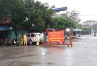 Giải tỏa chợ rau đêm tại chân cầu An Dương, phường Lam Sơn