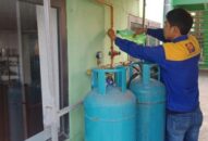 Công ty TNHH Gas Petrolimex Hải Phòng: Bảo dưỡng miễn phí dàn bình 48kg tại các trường học