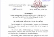 Thành lập Tiểu ban Tuyên truyền của Ban Chỉ đạo Quốc gia phòng, chống dịch bệnh viêm đường hô hấp cấp Covid-19