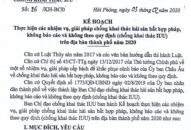 Triển khai kế hoạch thực hiện các nhiệm vụ, giải pháp chống khai thác IUU trên địa bàn thành phố năm 2020
