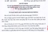 Tăng cường quản lý chất lượng vật tư nông nghiệp và bảo đảm an toàn thực phẩm trong lĩnh vực nông nghiệp năm 2020