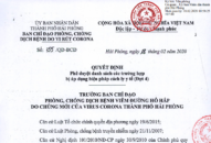 Phê duyệt danh sách 12 trường hợp bị áp dụng biện pháp cách ly y tế (Đợt 4)