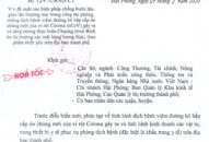 Tăng cường các biện pháp chống gian lận thương mại và thực hiện bình ổn thị trường trong công tác phòng, chống dịch Corona