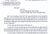Hướng dẫn quản lý chất thải y tế và xử lý thi hài bệnh nhân tử vong do nhiễm nCoV