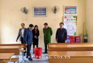 Chủ tịch UBND thành phố kiểm tra đột xuất công tác phòng chống dịch Corona tại một số trường học trên địa bàn thành phố