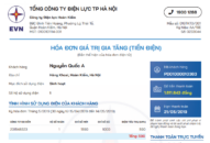 EVN ban hành mẫu hóa đơn điện tử và thông báo tiền điện mới từ ngày 1/3