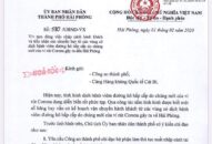 Tạm dừng nhập cảnh hành khách và tiếp nhận các chuyến bay từ vùng có dịch viêm phổi Corona đến Hải Phòng