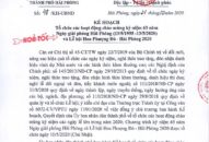 Kế hoạch tổ chức các hoạt động chào mừng kỷ niệm 65 năm Ngày giải phóng Hải Phòng và Lễ hội Hoa Phượng Đỏ – Hải Phòng 2020