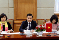 Phó Chủ tịch UBND thành phố Nguyễn Văn Thành làm việc với Đoàn công tác của Nhật Bản