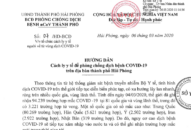 Yêu cầu khai báo y tế đối với người nhập cảnh từ các quốc gia, vùng lãnh thổ đang bùng phát dịch