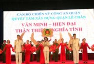 Đảng bộ Công an quận Lê Chân: Dấu ấn một nhiệm kỳ