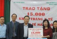 Công ty thiết bị y tế Hoàng Oánh: Trao 15.000 khẩu trang y tế tặng Sở Y tế Hải Phòng