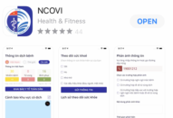 Ứng dụng khai báo y tế toàn dân NCOVI đã có mặt trên iOS