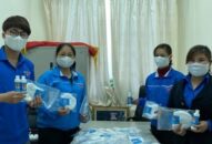 Quận đoàn Hải An: Vận động các nguồn lực ủng hộ 3.000 chai dung dịch sát khuẩn nhanh
