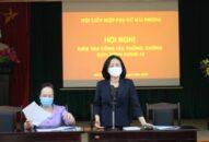 Các cấp hội phụ nữ cần tiếp tục đoàn kết, tập trung cao hơn nữa trong công tác phòng chống dịch Covid – 19