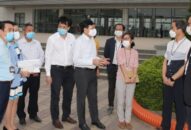 Công nhân lao động Công ty TNHH LG Display được kiểm soát y tế chặt chẽ