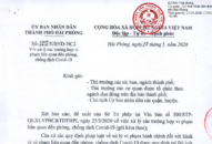 Xử lý nghiêm các vi phạm về khai báo y tế, không chấp hành cách ly