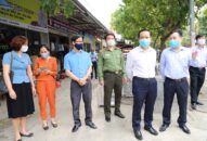 Phó Chủ tịch UBND thành phố Nguyễn Văn Thành kiểm tra công tác phòng, chống dịch COVID-19 tại các quận Hồng Bàng, Ngô Quyền, Lê Chân và Hải An