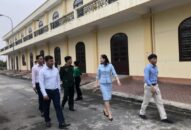 Huyện An Dương kiểm tra, khảo sát một số địa điểm dự kiến lựa chọn làm nơi cách ly tập trung