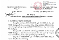 Sở Y tế Hải Phòng: Triển khai phun hóa chất khử trùng toàn thành phố phòng chống dịch COVID-19