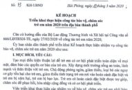 Triển khai thực hiện công tác bảo vệ, chăm sóc trẻ em năm 2020 trên địa bàn thành phố