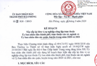 Thực hiện sắp xếp lại đơn vị sự nghiệp công lập trực thuộc UBND thành phố, trực thuộc các sở, ngành và UBND các quận, huyện trong năm 2020 và 2021