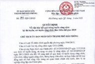 Hủy kết quả trúng tuyển công chức kỳ thi tuyển, xét tuyển công chức theo biên chế giao 2019