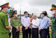 Lãnh đạo thành phố kiểm tra các chốt kiểm soát dịch COVID-19 tại các cửa ngõ ra vào thành phố