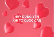Dịch COVID19: ‘Hãy đứng yên khi Tổ quốc cần’