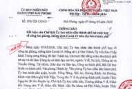 Thông báo Kết luận của Chủ tịch UBND thành phố tại cuộc họp về công tác phòng, chống dịch Covid-19