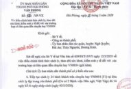 Dừng thực hiện nhiệm vụ tại 4 điểm kiểm tra, giám sát y tế tại khu vực có những hành khách trên chuyến bay VN0054 cư trú