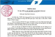 VNPT Hải Phòng: Thông báo hỗ trợ cước phí sử dụng dịch vụ cho Đại lý Internet