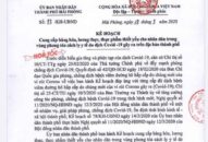 Kế hoạch cung cấp hàng hóa, lương thực, thực phẩm thiết yếu cho nhân dân trong vùng phong tỏa cách ly y tế do dịch COVID-19 gây ra trên địa bàn thành phố