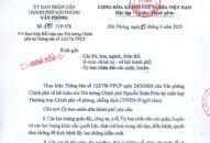 UBND thành phố chỉ đạo thực hiện Kết luận của Thủ tướng Chính phủ tại Thông báo số 122/TB-VPCP