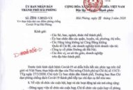 Hải Phòng: Thực hiện đợt cao điểm phòng chống COVID-19