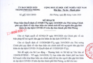 Hải Phòng ban hành Kế hoạch hỗ trợ người dân gặp khó khăn do đại dịch COVID-19