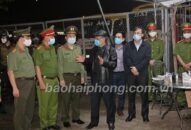 Các quận Lê Chân, Dương Kinh, Đồ Sơn và huyện Kiến Thụy: Tăng cường tuần tra, nhắc nhở người dân hạn chế ra khỏi nhà sau 22 giờ